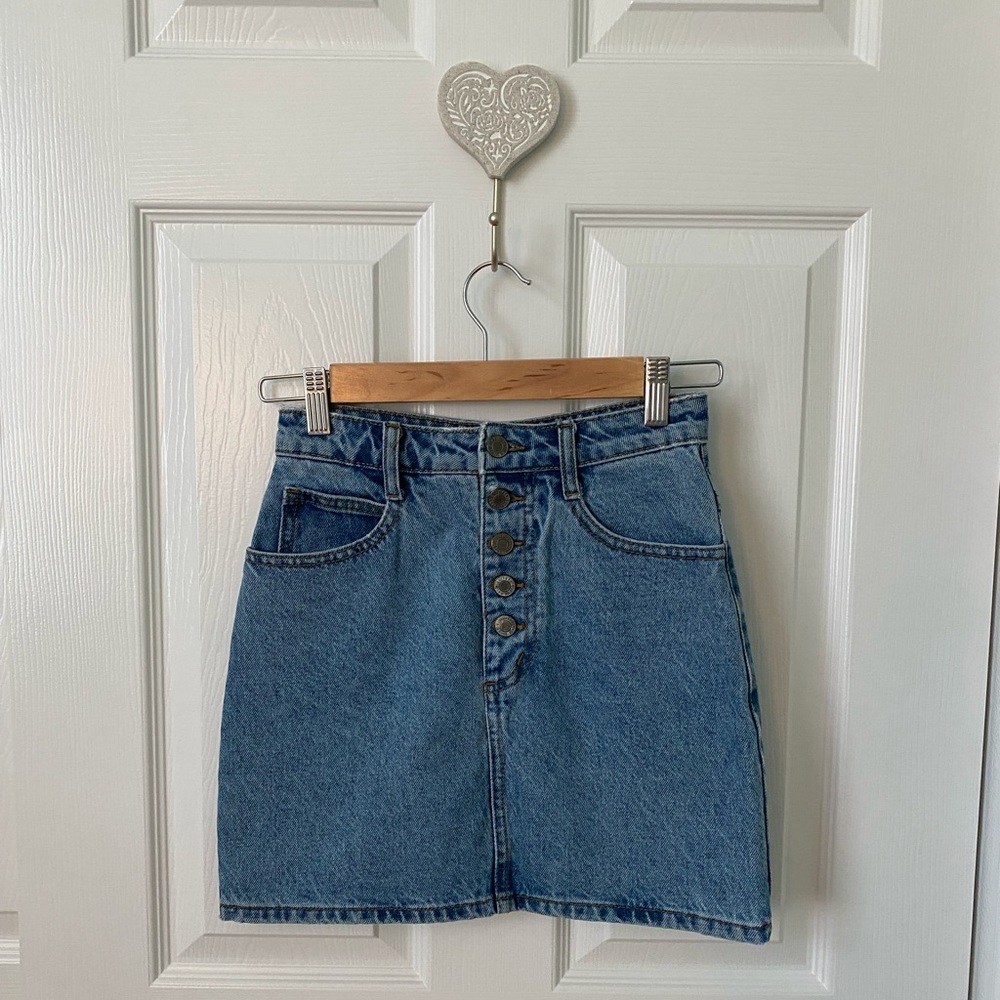 John Galt Women’s Denim Skirt